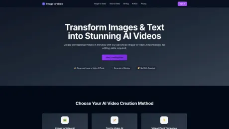 imagetovideo.io screenshot