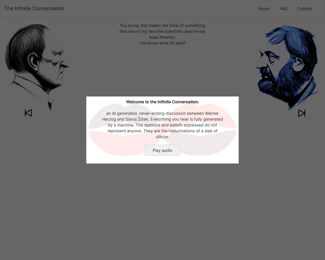 Infiniteconversation