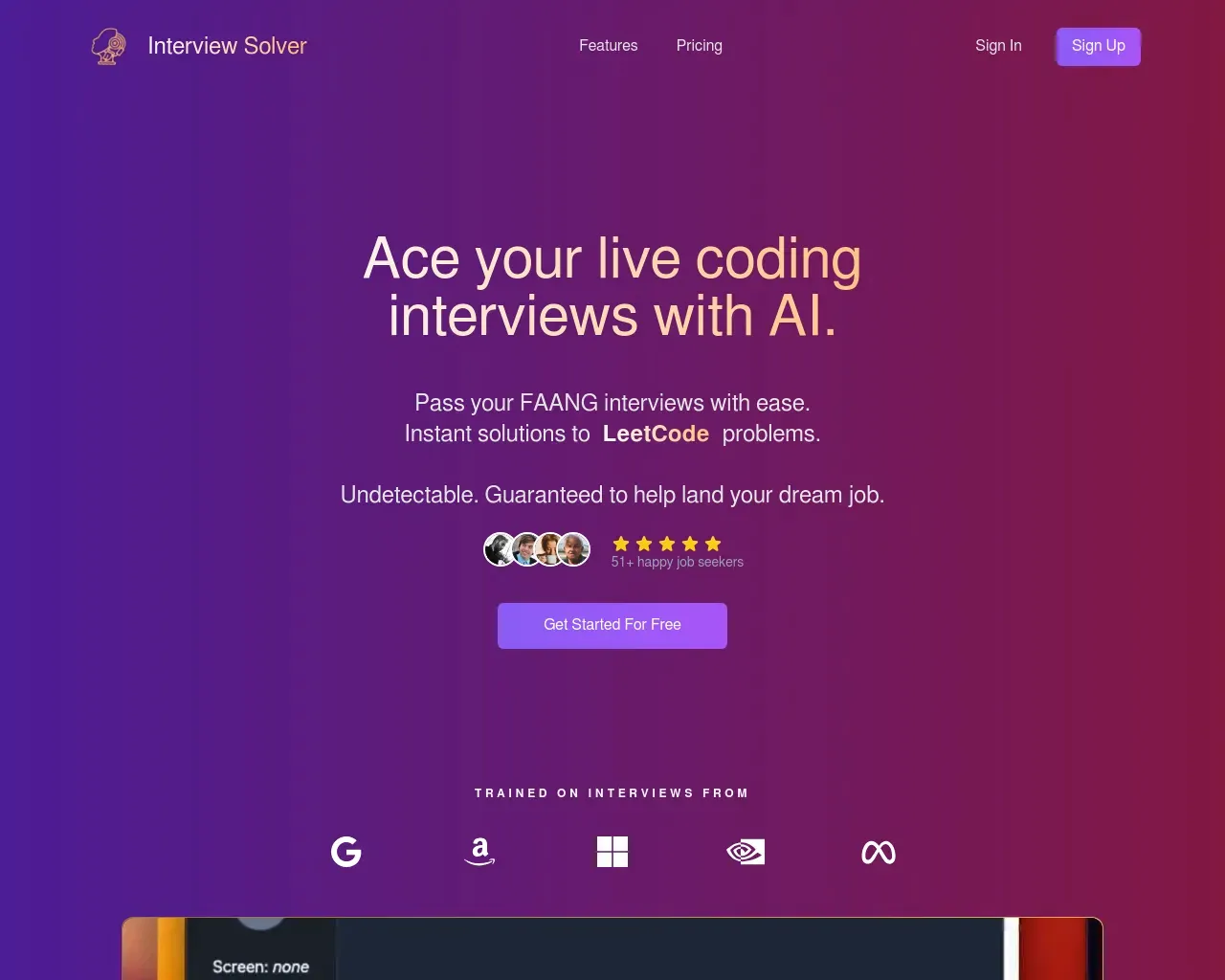 Interview Solver