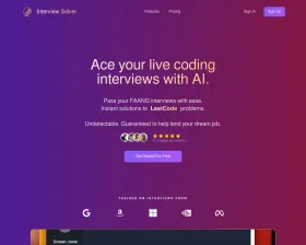 Interview Solver screenshot