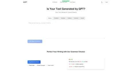 IsGPT screenshot