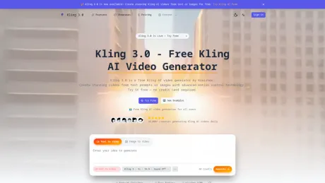 Kling 3 AI screenshot