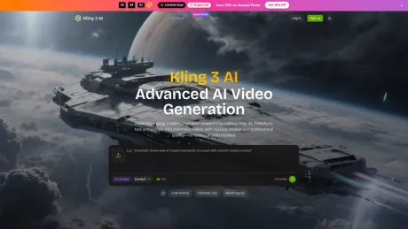 kling 3 screenshot