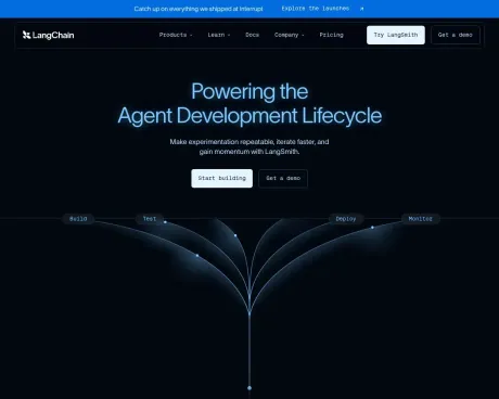 LangChain / LangSmith screenshot