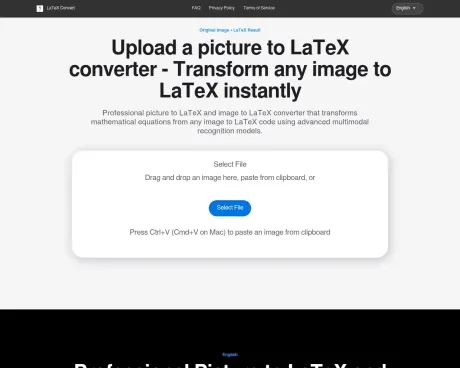 LatexConvert screenshot