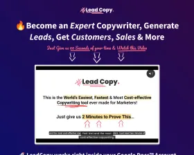 LeadCopy screenshot