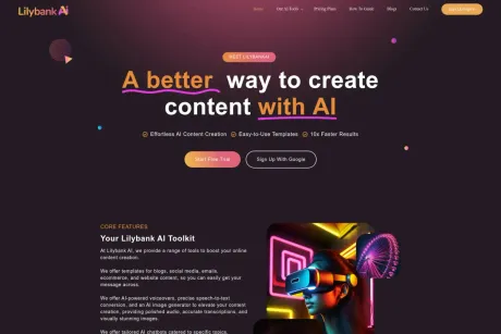 Lilybank AI screenshot
