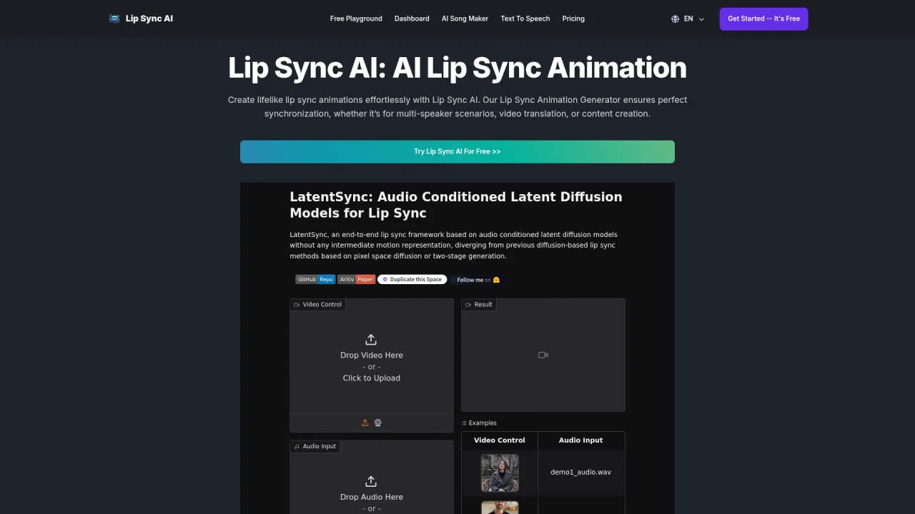 Lip Sync AI