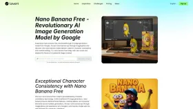 Lovart-Al Nano Banana AI Image Generator screenshot