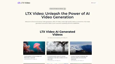 LTX Video screenshot