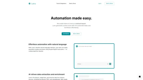 Lutra AI screenshot