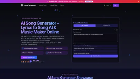 Lyrics To Song AI screenshot