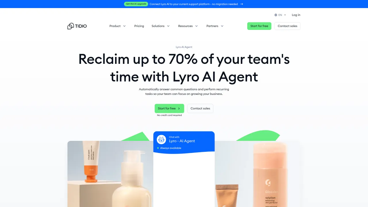 Lyro, the AI agent for customer service