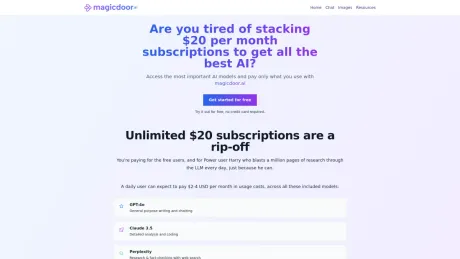 Magicdoor.ai screenshot