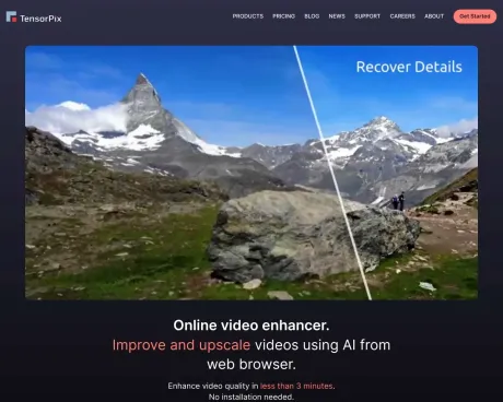 tensorpix screenshot
