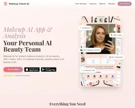 Makeup Check AI screenshot