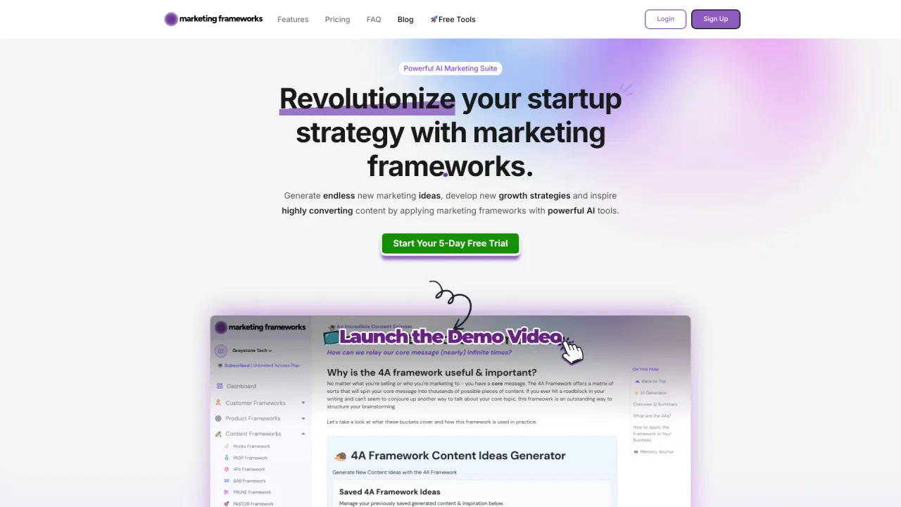 Marketing Frameworks