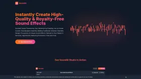 SoundAI Studio screenshot
