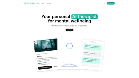 MindPeace AI screenshot