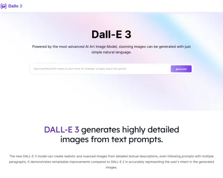 Mini Dalle 3 Online screenshot