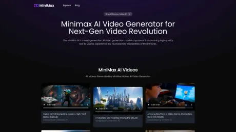 Minimax AI screenshot