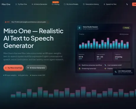 Miso One screenshot