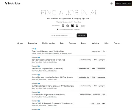 MoAIJobs screenshot