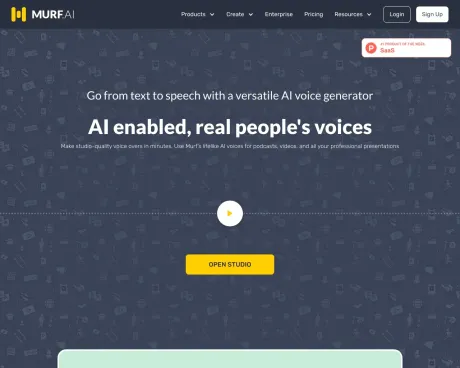 Murf AI screenshot