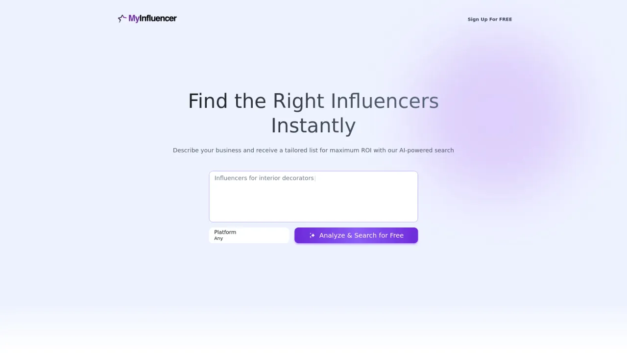 MyInfluencer