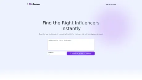 MyInfluencer screenshot