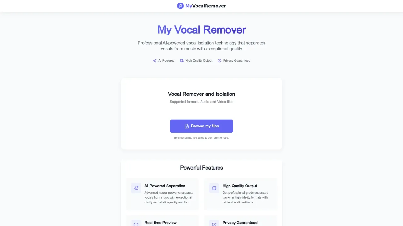MyVocalRemover