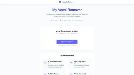 MyVocalRemover screenshot