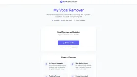 MyVocalRemover screenshot