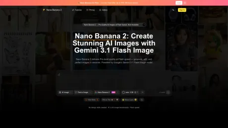 Nano Banana 2 - AI Image Generator screenshot
