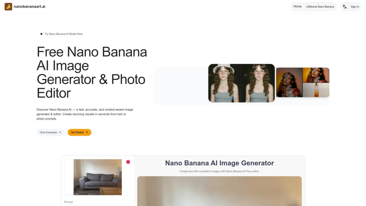 Nano Banana AI: Free AI Image Editor