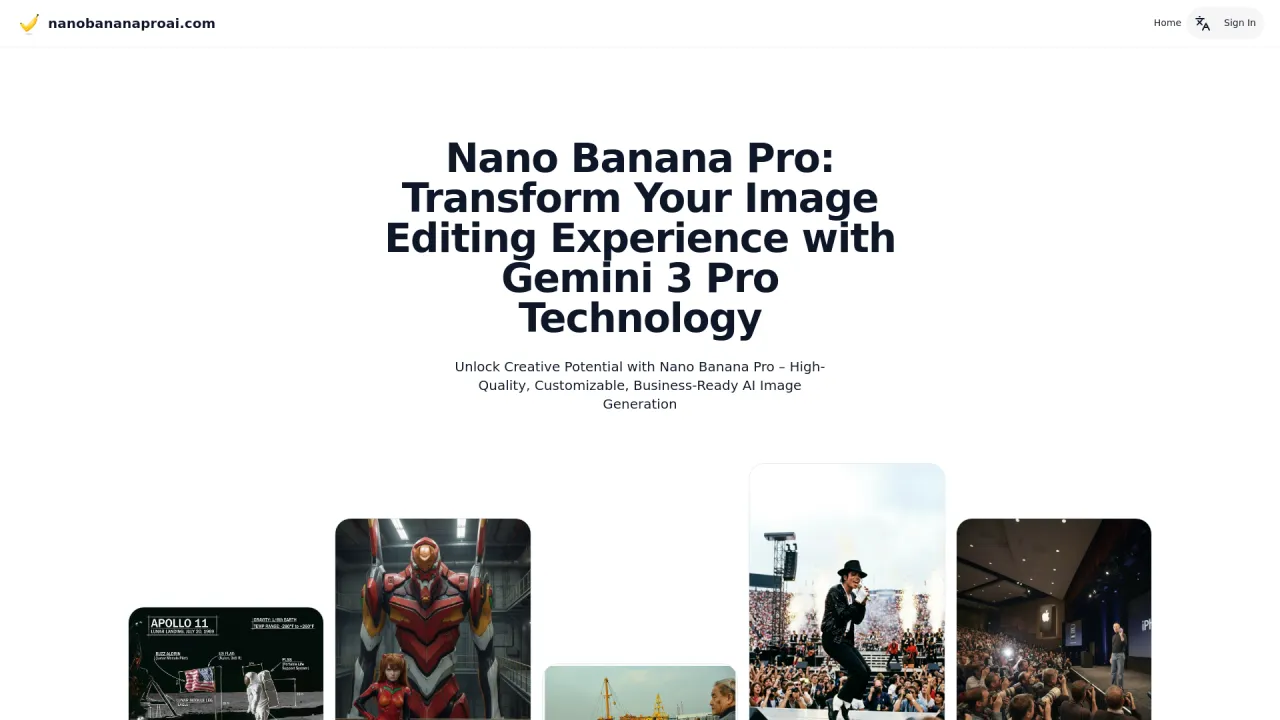 NanoBananaProAI.com:Free Nano Banana AI Image Editor