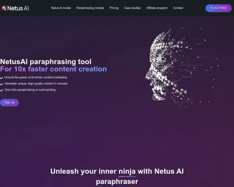 Netus AI screenshot