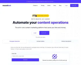 Neuraltext screenshot