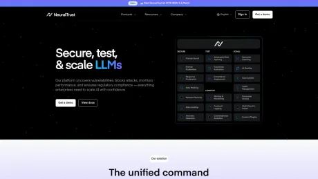 NeuralTrust screenshot