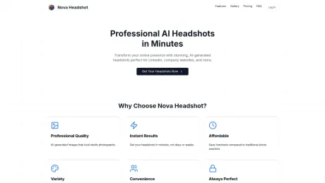 Nova Headshot screenshot