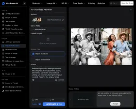 old photo restorer screenshot