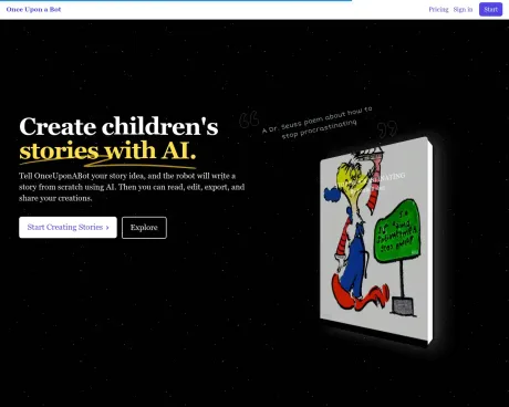 Once Upon A Bot screenshot