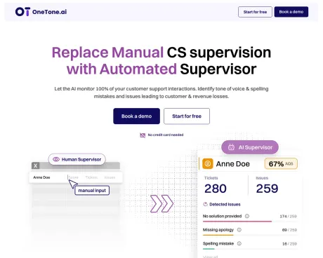 OneTone AI screenshot