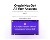 Oracle screenshot