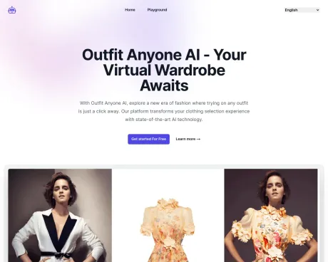 Outfit Anyone AI screenshot