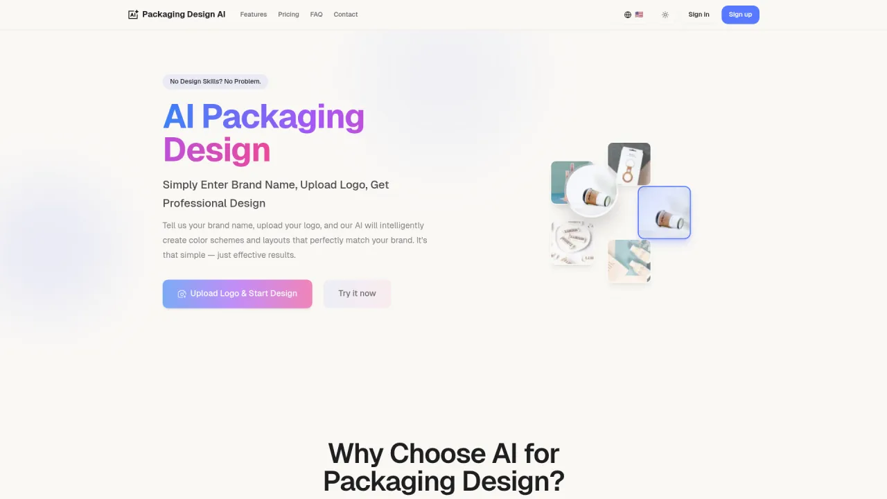 Packaging Design AI