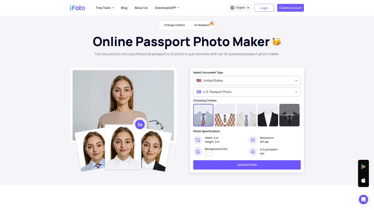 Passport Photo Maker