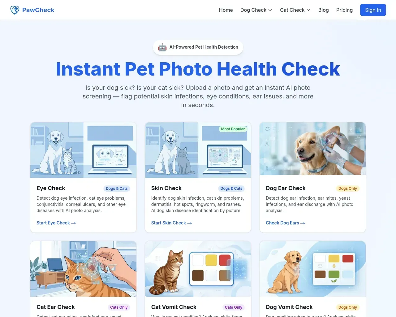 Paw Check Online