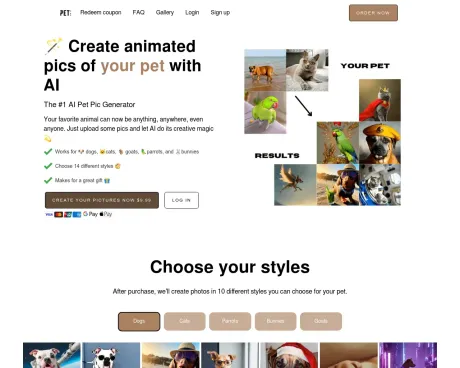 Petpic screenshot