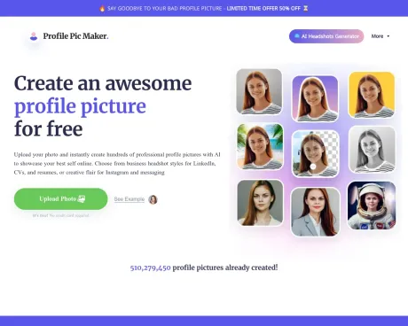 Pfpmaker screenshot